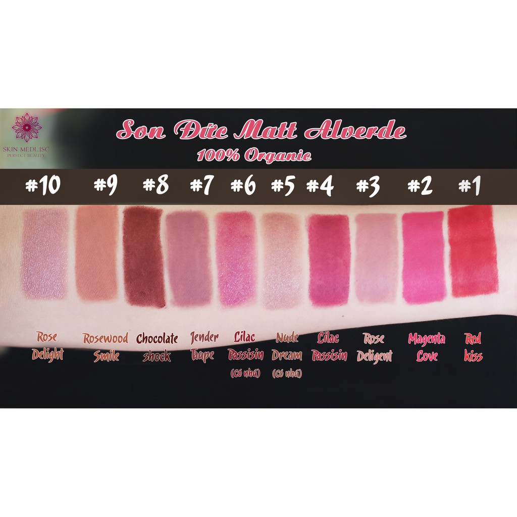 alverde matt lipstick