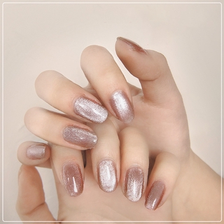 Sơn móng tay dạng gel mắt mèo / không bong tróc / màu gradient