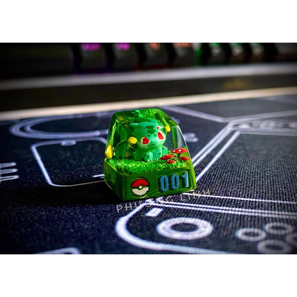 Keycap resin pokemon - nút bàn phím cơ - artisan