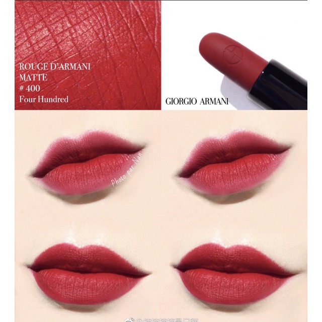 Vỉ sample Son Giorgio Armani Rouge D’armani matte | BigBuy360 - bigbuy360.vn