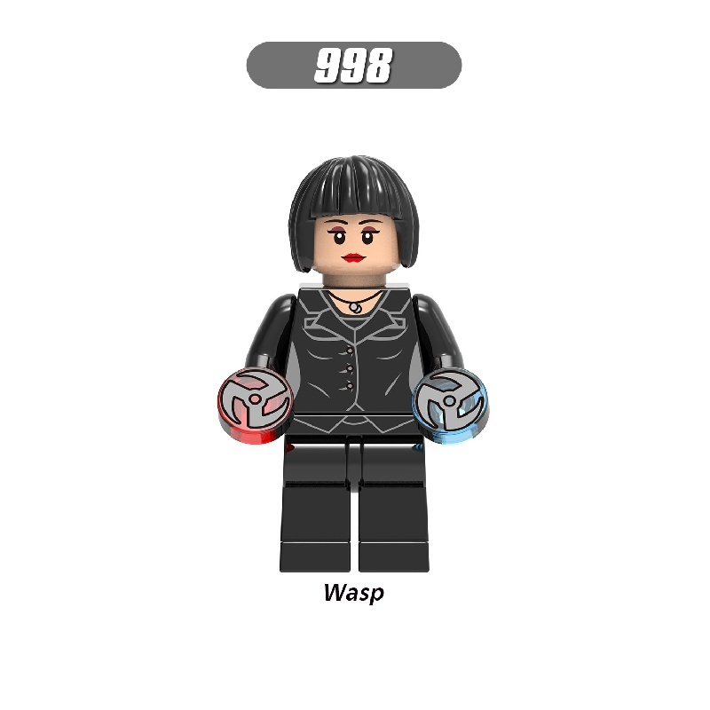 Đồ chơi khối xây dựng hạt nhỏ Đồ chơi lắp ráp Marvel minifigures mô hình nhân vật trong phim