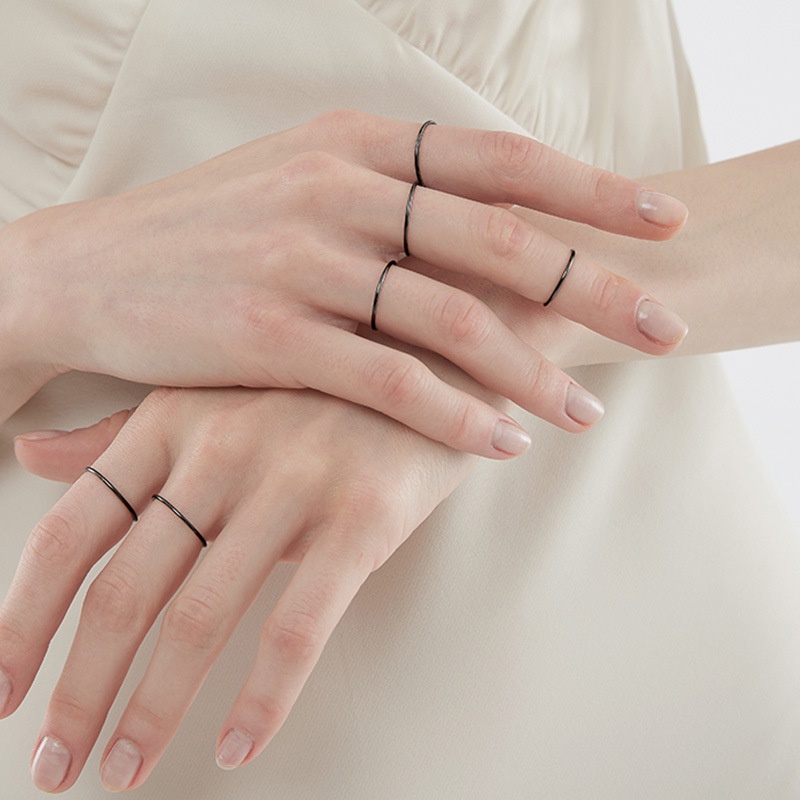 Nhẫn Bạc 925 Thiết Kế Đặc Biệt Đơn Giản Thời Trang Cho Nữ