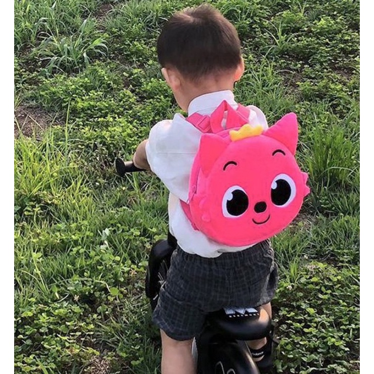 Balo Babyshark Hàn Quốc chất liệu an toàn cho bé