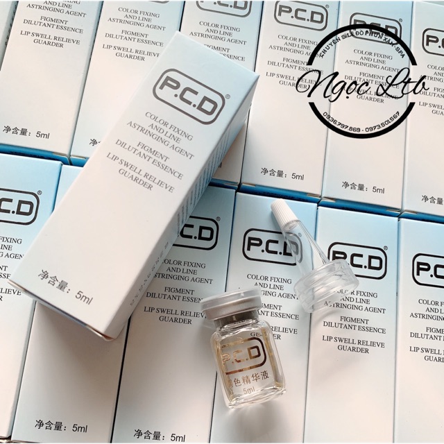 Phủ bóng collagen PCD dùng trong phun xăm