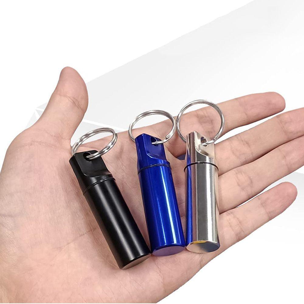 Hộp Đựng Thuốc MALCOLM Chống Thấm Nước Có Móc Khóa Tiện Dụng