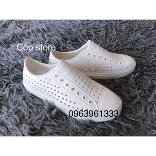 [TẶNG 4 JITBIZT GẮN GIÀY] - Giày NhựaĐi biển- Chất Nhựa E.V.A Siêu Nhẹ, Không Thấm Nước - Shop Cốp Store