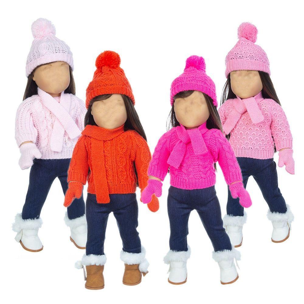 Quần Áo Cho Búp Bê 43CM 18Inch Tự Lắp Ráp Thủ Công Mới