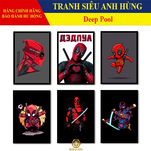 [MS1-25] Tranh Siêu Anh Hùng Deepool