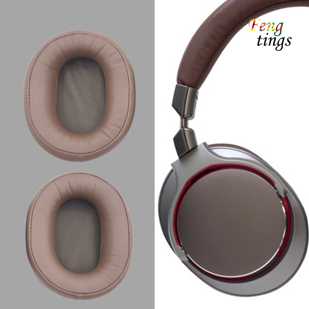 1 cặp đệm da giả chống ồn thay thế cho tai nghe chơi game ATH-MSR7 MSR7B MSR7BT MSR7NCS MR7SE