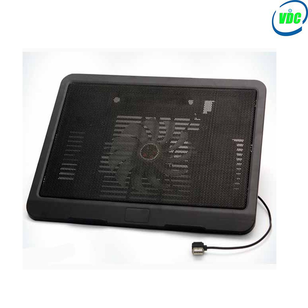 [ HÀNG SIÊU CẤP ] Đế tản nhiệt Laptop Cooling Pad N191 - 14 inch, cực mát, đèn led, đế nghiêng 15 độ [ CHÍNH HÃNG ]