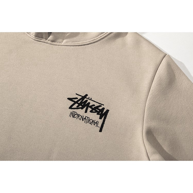 Áo hoodie dày unisex letter print felt hooded sweatshirt for men and women | BigBuy360 - bigbuy360.vn