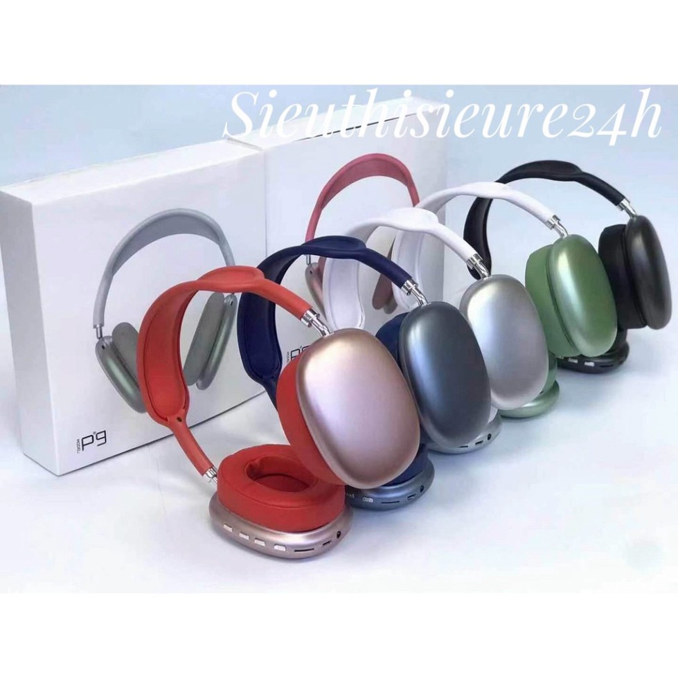 Tai Nghe Bluetooth 5.0 ❤️FREESHIP❤️ Tai Nghe Không Dây Chụp Tai Chống Ồn AirPods Max P9