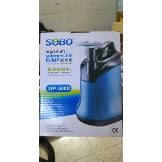 MÁY BƠM SOBO WP-500D chuyên hút cặn đáy hồ cá