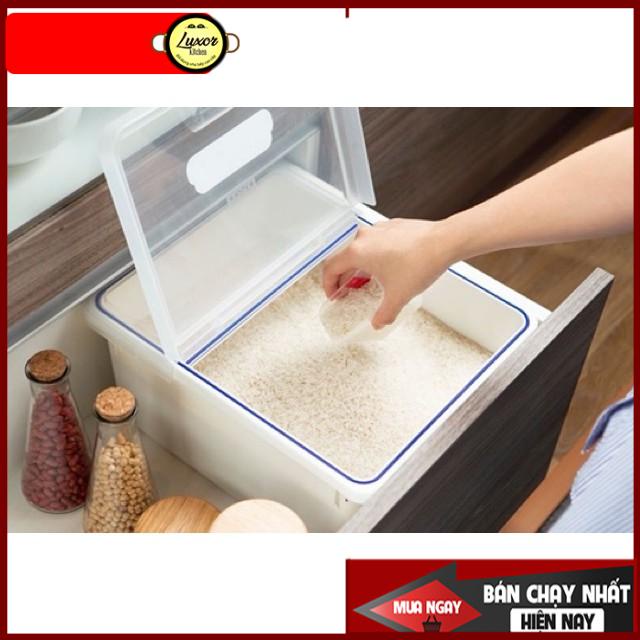 Thùng gạo cao cấp - Cực kỳ an toàn , dễ sử dụng SENDAI - INOCHI