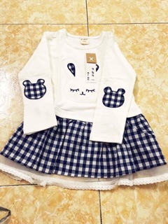 Sale off áo thỏ phối váy