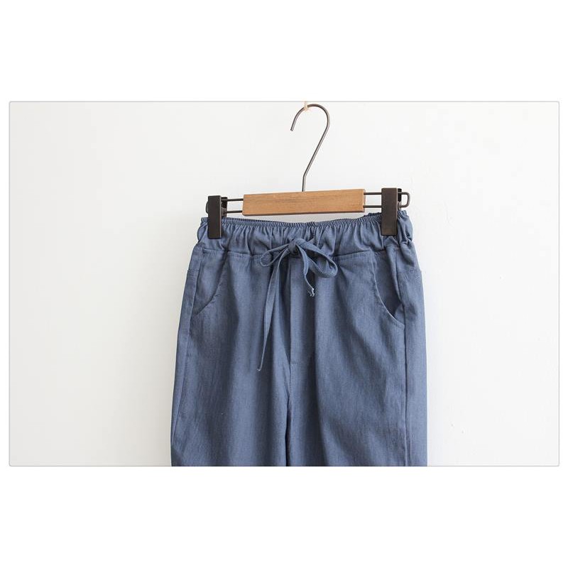 (Sẵn) Quần baggy cạp chun chất có co giãn cực đẹp | BigBuy360 - bigbuy360.vn