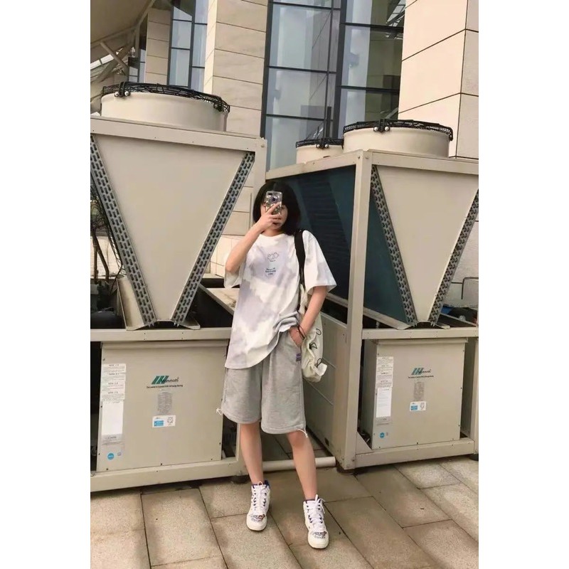 [ Có sẵn] Quần short nỉ thun unisex | BigBuy360 - bigbuy360.vn