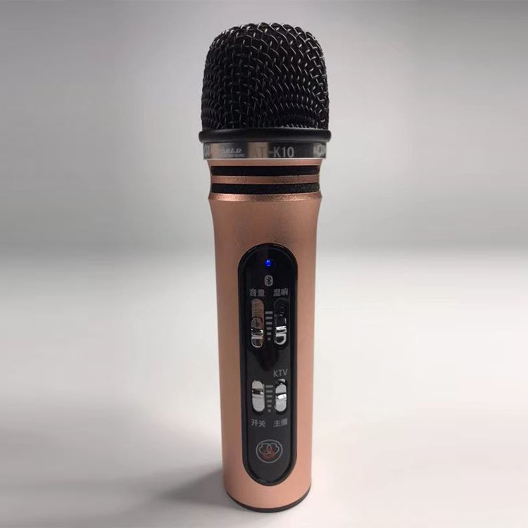 Micro thu âm livestream ATK10 - Micro Thu Âm Live Stream Tích Hợp Sound Card K10 Thế Hệ Mới 2020 - Chính Hãng AQTA