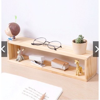 Kệ Gỗ Trang Trí Để Bàn Kích Thước 40x10x10cm