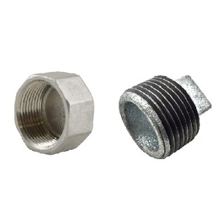 Nút nắp bịt ống nước inox phi 21