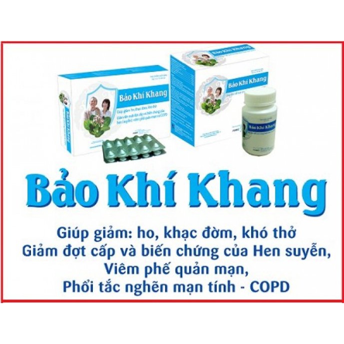 TEM TÍCH ĐIỂM TẶNG 1 HỘP 10 VIÊN - BẢO KHÍ KHANG HỘP 120 VIÊN - HỖ TRỢ HÔ HẤP, BỔ PHỔI, GIẢM HO, ĐÀM, HEN SUYỄN