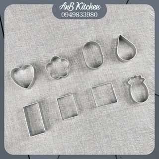 Cookie Cutter / Khuôn Nhấn Bánh Quy, Bánh Dứa Nhiều Hình