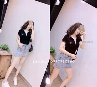 Áo phông cổ guc