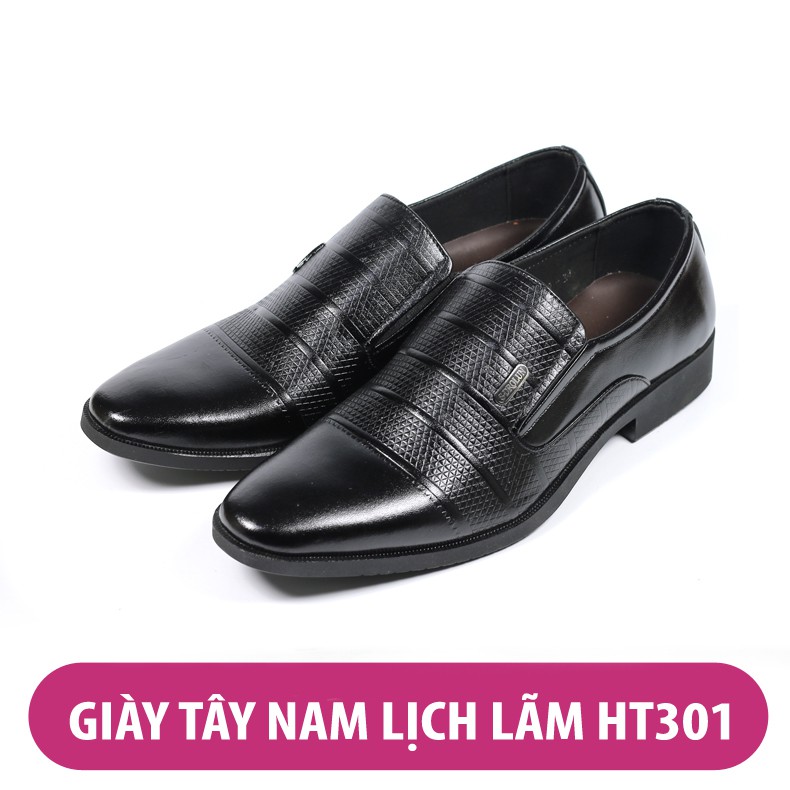 Giày Da Nam Công Sở Lịch Lãm HT301