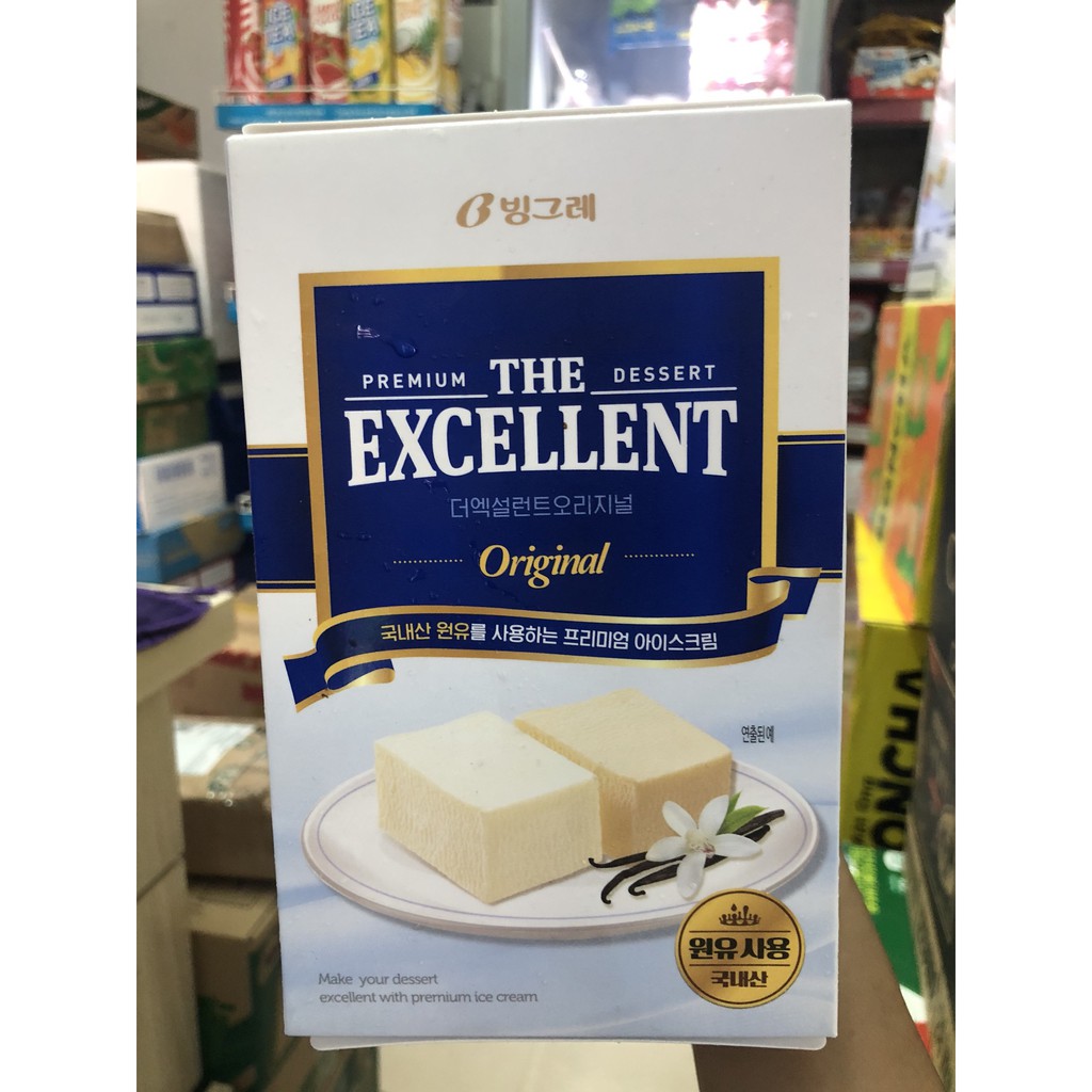 Kem phô mai viên The Excellent Hàn Quốc Hộp 16 viên