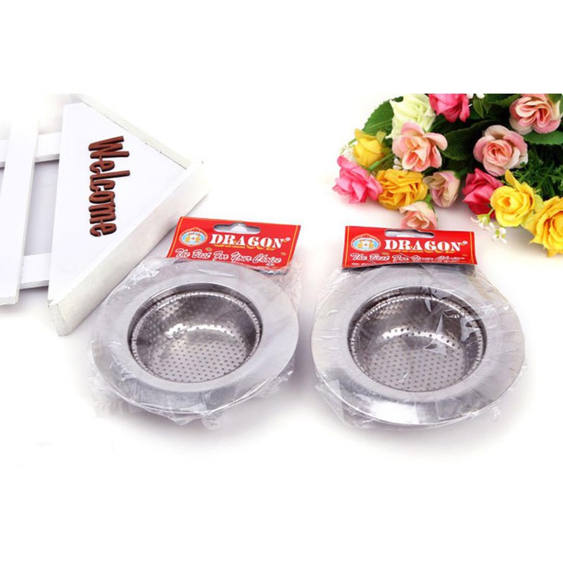 Combo 2 Dụng Cụ Lọc Rác Inox Chống Gỉ Tại Bồn - BX0836