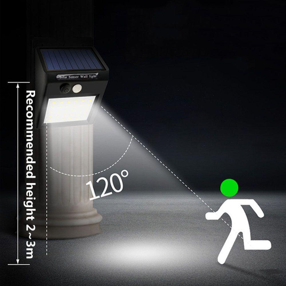 LONTIME Đèn Led Năng Lượng Mặt Trời Chiếu Sáng Ngoài Trời
