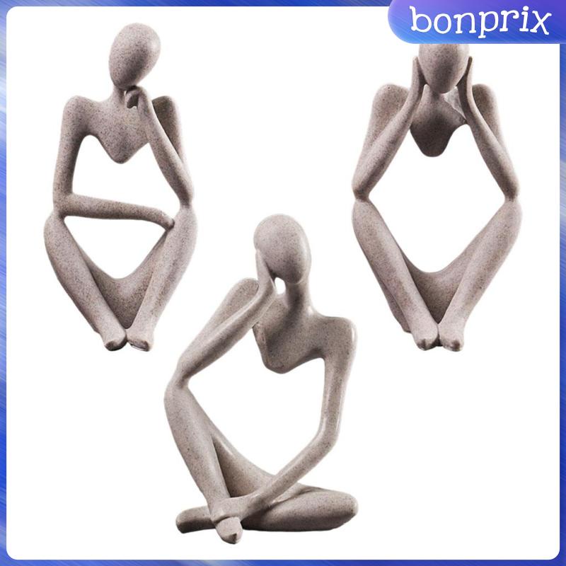 [Bon] Bức Tượng Điêu Khắc Hiện Đại Trang Trí Nội Thất Bên Trái