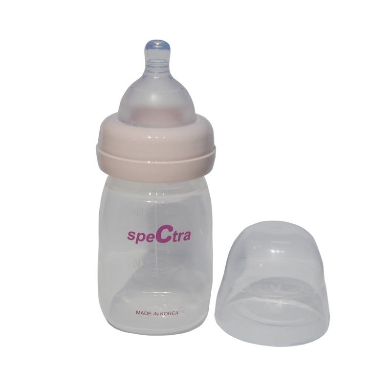 Bình sữa Spectra 160ml có núm ti- made in korea