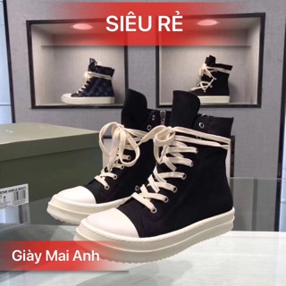 ⚡️ Freeship+Fullbox⚡️Giày Rick Owen đế thơm mùi Vani siêu chất giá rẻ vô địch