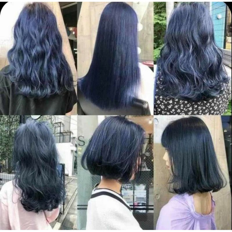 combo nhuộm xanh dương kèm oxi trợ nhuộm và combo tẩy | BigBuy360 - bigbuy360.vn