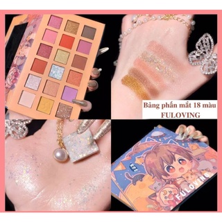 Phấn mắt 18 ô fuloving