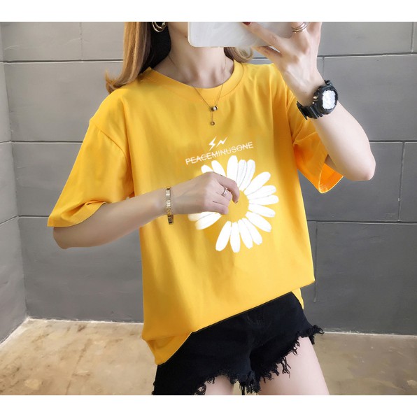 PVN13583 Áo phông hoa cúc T8