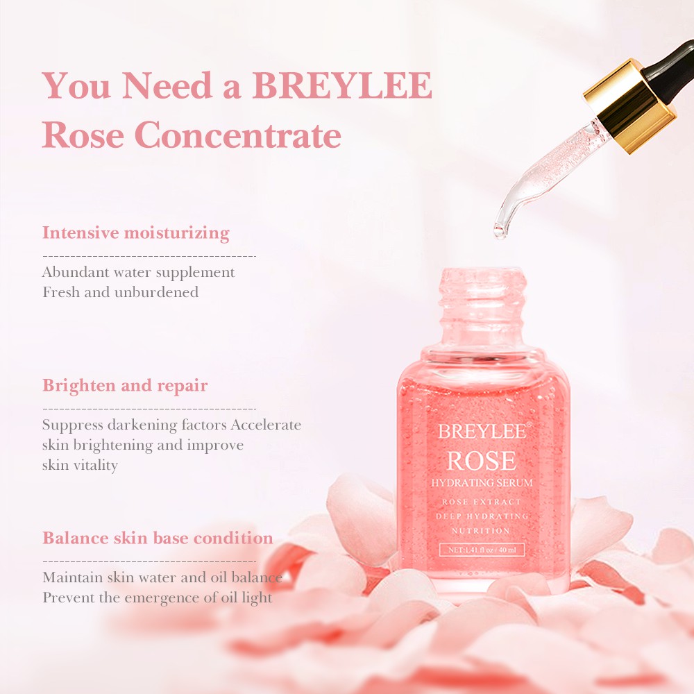 Tinh Chất Breylee Rose Dưỡng Ẩm Da Dầu 40ml