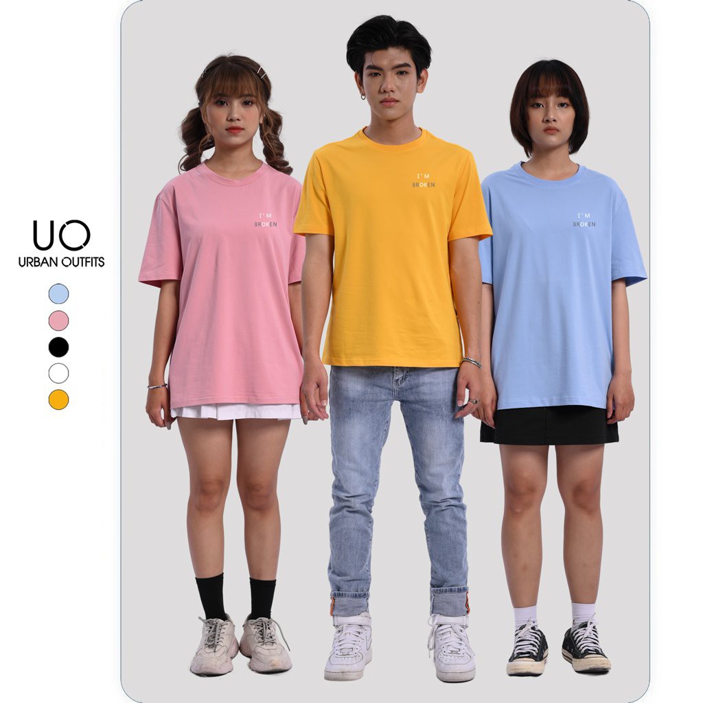 Áo Thun Tay Ngắn Nam Nữ URBAN OUTFITS In Im Broken ATR19 Form Suông Thun Cotton 4 Chiều Local Brand | BigBuy360 - bigbuy360.vn