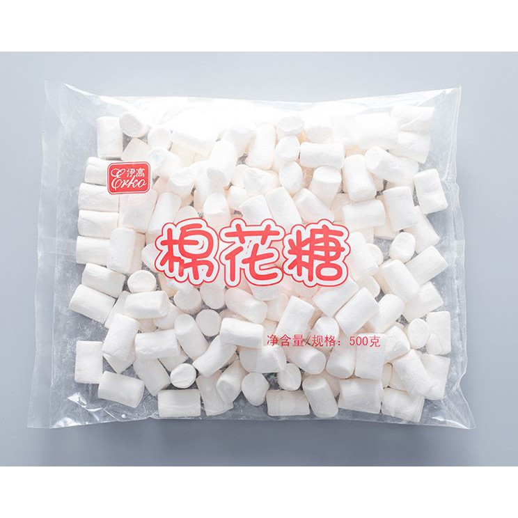 500g Kẹo marshmallow, kẹo marshmallow trắng