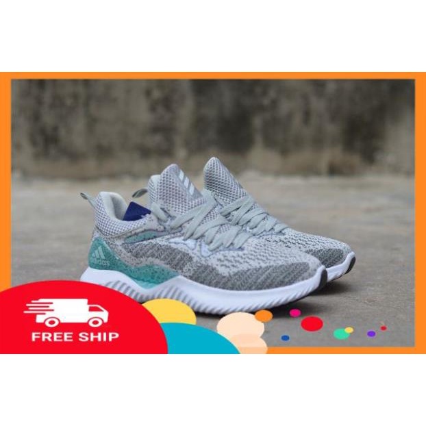 [Chất lượng số 1] [Full box] Giầy thể thao alphabounce xám phối xanh nam nữ | BigBuy360 - bigbuy360.vn