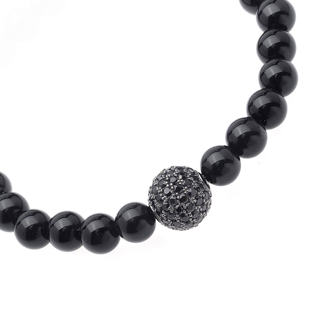 Vòng Tay Charm Đen Black Rhodium by Neora Jewels