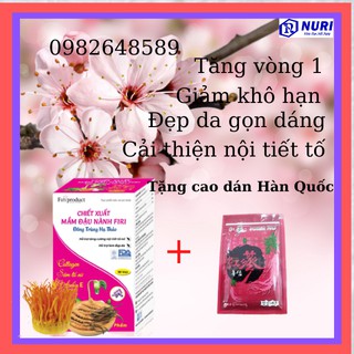 [Freeship ,Tăng Nội Tiết Tố, Đẹp Da 100%] Tinh chất mầm đậu nành FIRI Chứa collagen Sâm Tố Nữ Vitamin E ,Chính Hãng