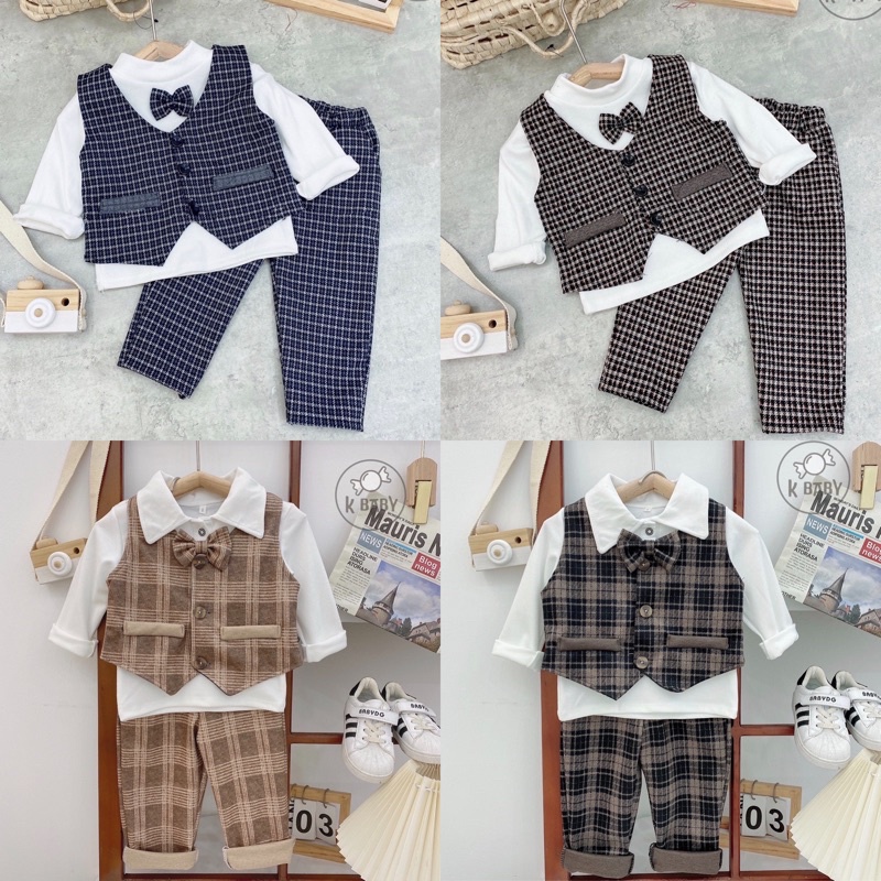 Vest bé trai 10-18kg