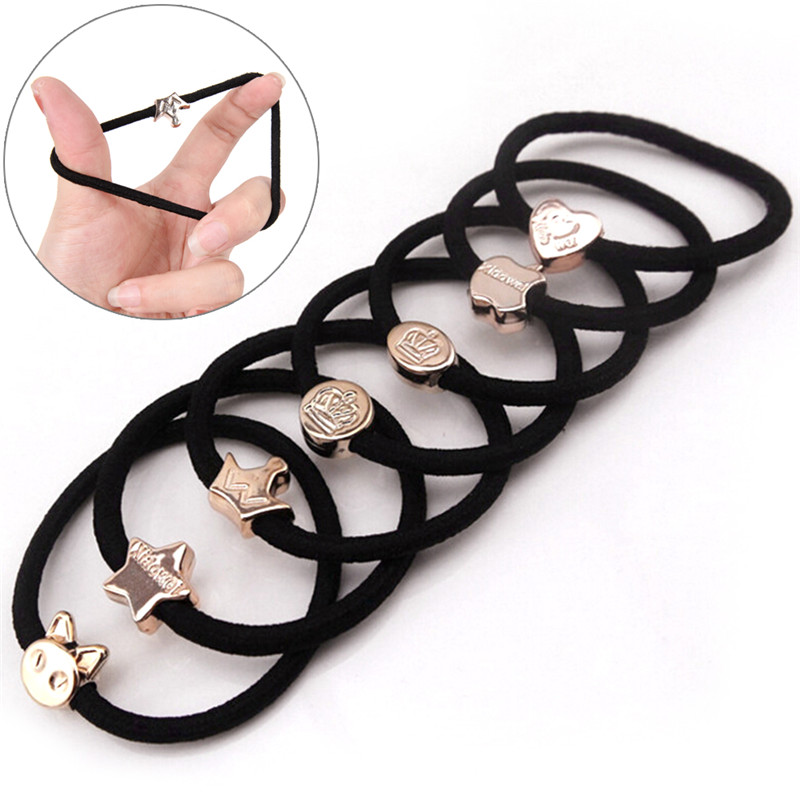 Set 10 dây cột tóc GJCUTE co dãn cho nữ