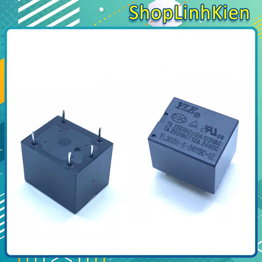 Relay 5V/ 12V/ 24V 7A 5 Chân YL303H-S/ Rờ le 7A 5 chân YL303H