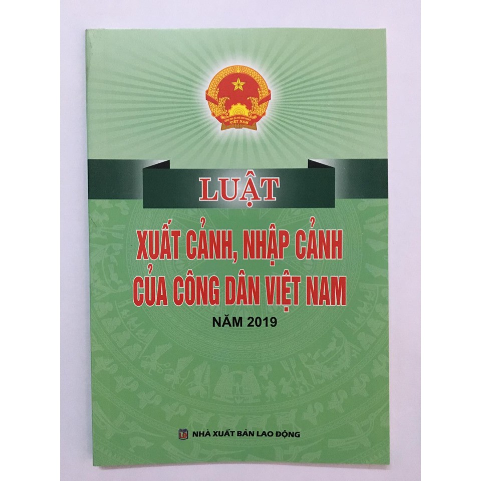 Sách - Luật Xuất cảnh, nhập cảnh của công dân Việt Nam
