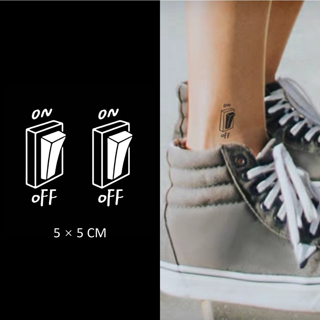 Miếng Dán Hình Xăm Bán Vĩnh Cửu Lâu Phai 2 Tuần MNF072