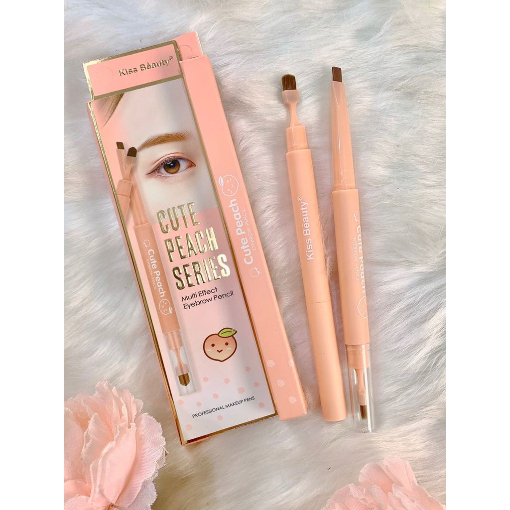 Chì kẻ mày 2 đầu Cute Peach Series E318 | BigBuy360 - bigbuy360.vn
