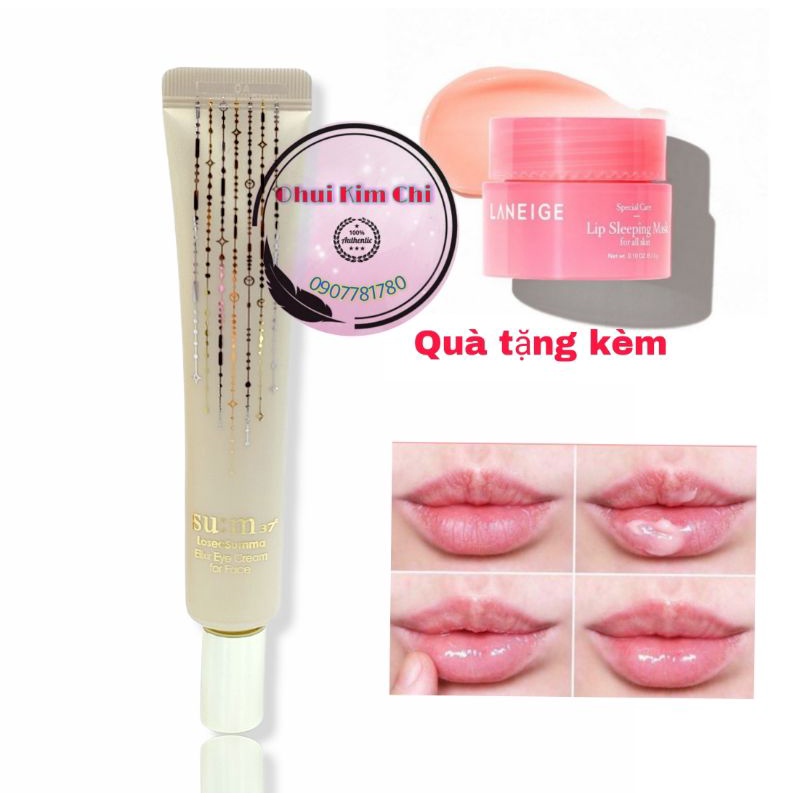 Tuýp kem mắt Sum Losec Summa 30ml tái sinh giảm nhăn bọng và thâm vùng mắt Su:m37° Losec Summa Elixir Eye Cream